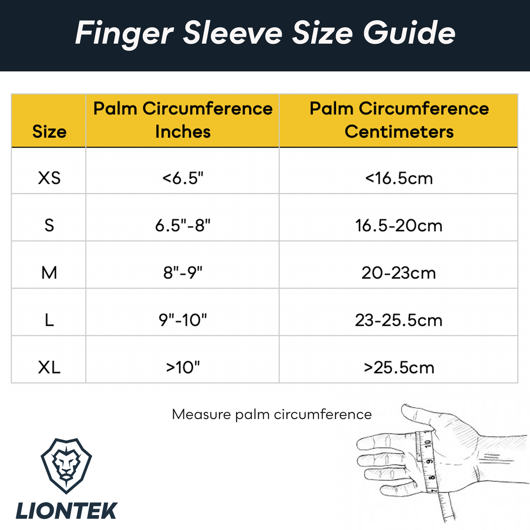 LIONTEK BJJ Outer Double Finger Sleeve Tape Replacement (Pinky-Ring/Pointer-Middle Finger)