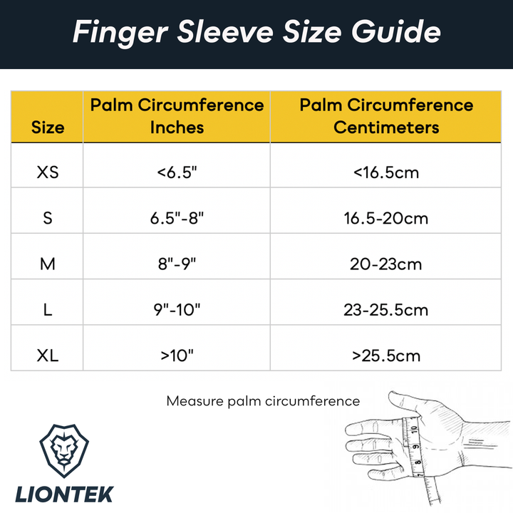 LIONTEK BJJ Triple Finger Sleeve Tape Replacement
