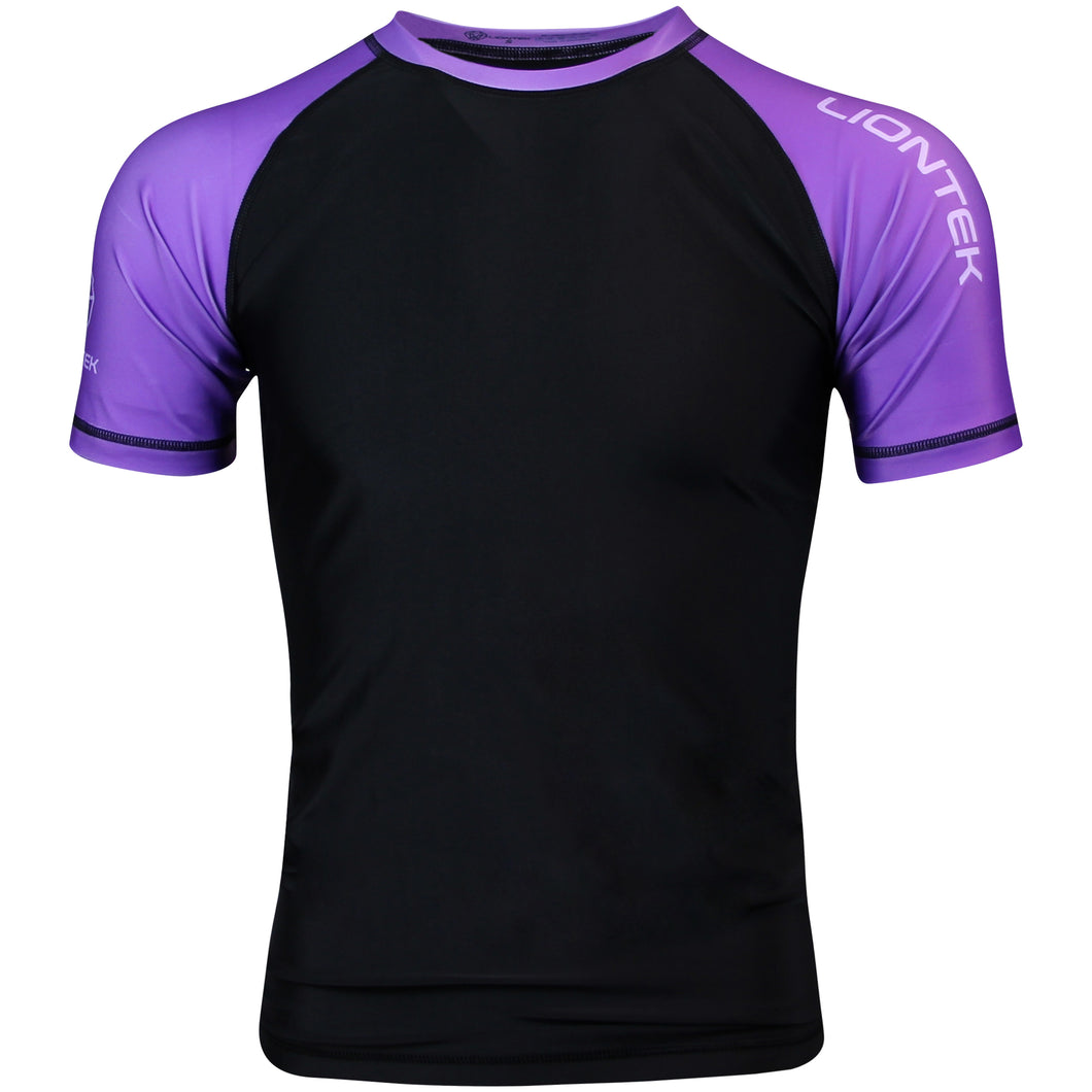 Liontek BJJ Rash Guard with Colored Variations