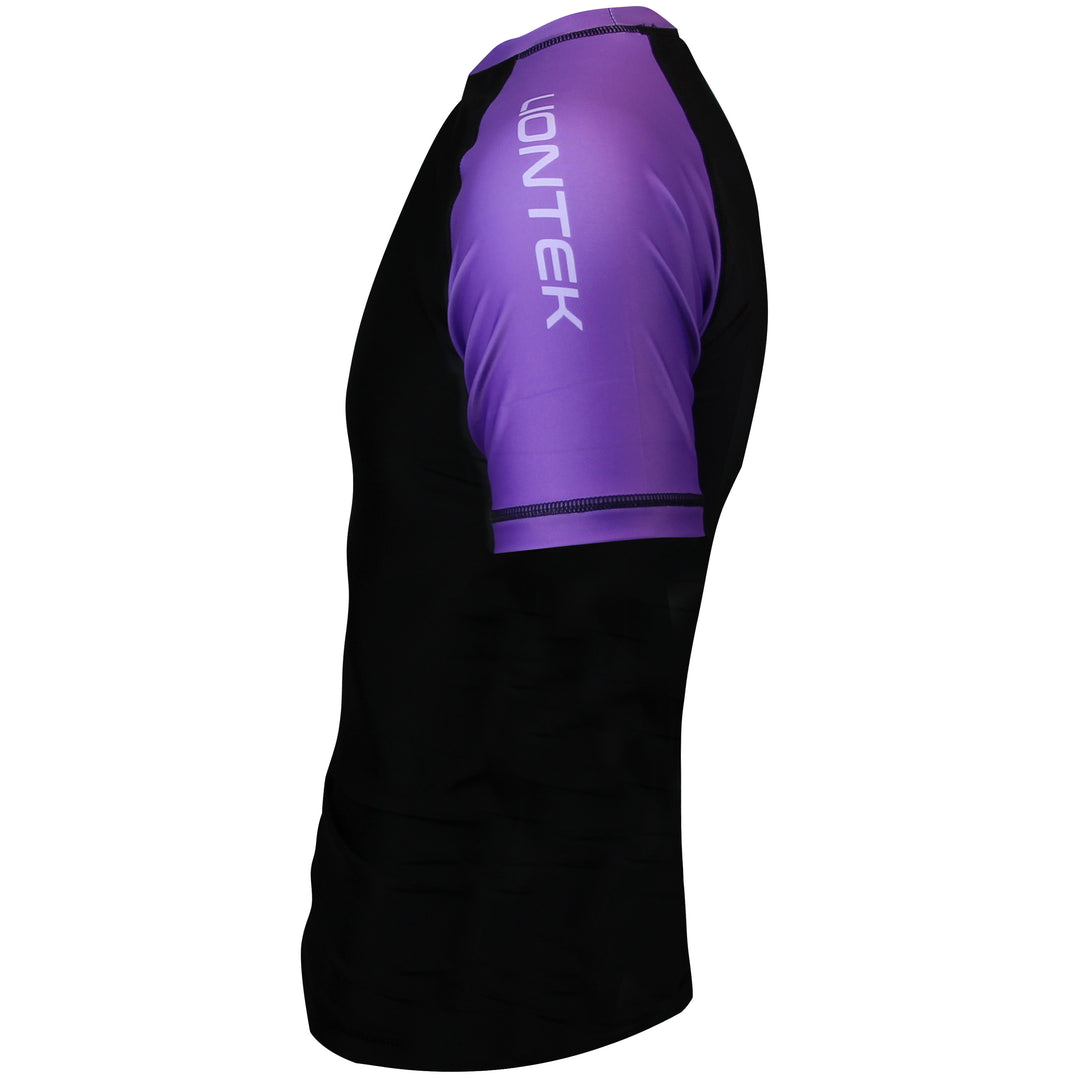 Liontek BJJ Rash Guard with Colored Variations
