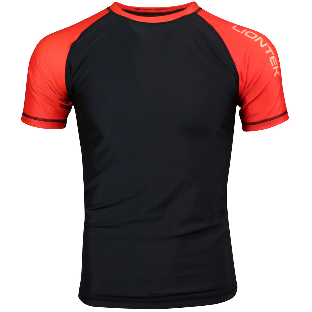 Liontek BJJ Rash Guard with Colored Variations