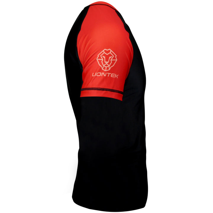 Liontek BJJ Rash Guard with Colored Variations